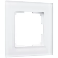 рамка Werkel из стекла на 1 пост Favorit белый матовый W0011105