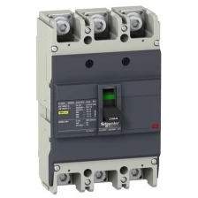 Автоматический выключатель EZC250F 18 кА/400В 3П3Т 250 A | код. EZC250F3250 | Schneider Electric ( 1шт. )