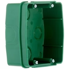 Коробка SCHNEIDER ELECTRIC BLANCA для силовых розеток, Зеленый, BLNMK000001