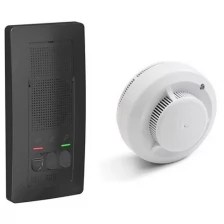 Комплект переговорного устройства домофона и дымового извещателя автономного - (BLNDA000016 + ИП 212-142)