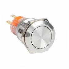Кнопка S-Pro67 19 мм с фикс. с оранжевой подсв. 24В EKF PROxima s-pro67-232