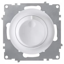 Диммер Светорегулятор OneKeyElectro 600 W для ламп накаливания и галогенных ламп, цвет белый.