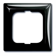Рамка 1-постовая, серия Basic 55, цвет château-black (1725-0-1506) 2CKA001725A1506