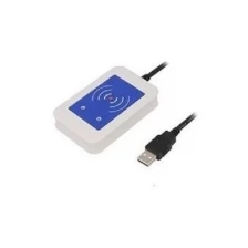 USB считыватель карт Elatec TWN4, MIFARE NFC RFID, кабель 12 см., белый (аналог 497N04026,497N04028)