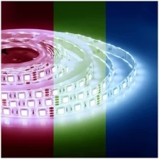 Комплект светодиодной RGB подсветки Apeyron 10-35 с напряжением 12В, излучающий световой поток 700 Лм/м, обладает 256 различными оттенками свечения и соответствует стандарту защиты IP65. Длина 5 метров. Ширина 10 мм. Светодиодная лента для дома