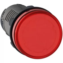Лампа сигнальная LED 220В DC красный XA2EVMD4LC Schneider Electric