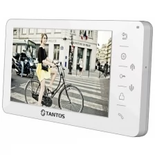 HD Монитор видеодомофона Tantos Amelie (White) HD