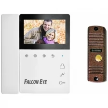 Комплект видеодомофона Falcon Eye Lira AVC-305 (PAL) Медь