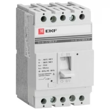 Выключатель автоматический 3п 125/125А 25кА ВА-99 PROxima EKF mccb99-125-125 (Цена за: 1 шт.)