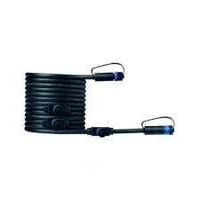 Кабель соединительный Paulmann Plug&Shine 5м макс.150Вт 24В IP68 Черный Пластик 1вход 4выхода 94596