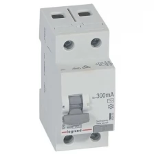 Выключатель дифференциальный (УЗО) RX3 2п 40А 300мА тип AC | код. 402033 | Legrand ( 1шт. )