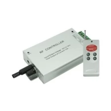 Ecola Аудиоконтроллер 12V 144W(24V 288W) 12A RGB c радиопультом управления (цветомузыка) RCM12AESB (арт. 483279)