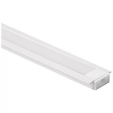 Встраиваемый алюминиевый профиль для светодиодной ленты Elektrostandard LL-2-ALP007 Встраиваемый алюминиевый профиль белый/белый для LED ленты (под ленту до 11mm)