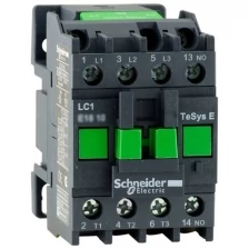 LC1E65M5 Контактор Schneider Electric EasyPact TVS 65А 3П, 1НО+1НЗ, 220В AC
