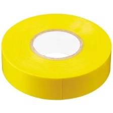 Изоляционная лента 0,13*15 мм. 10 м. желтая, INTP01315-10