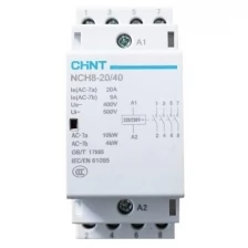 Контактор модульный NCH8-20/40 20А 4НО AC 220/230В 50Гц (R) CHINT 256085