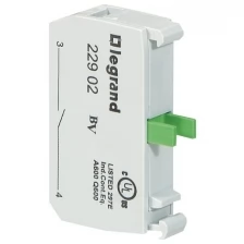 Блок контактов 1НО без адаптера без инд. под винт Leg 022902 (Цена за: 1 шт.)
