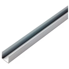 Короб алюминиевый для гибкого неона 15х26мм, длина 1 метр Артикул 134-045 (10_шт)