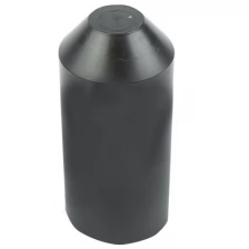 Термоусаживаемый колпак, (капа) 120,0/57,0 мм черный REXANT Артикул 48-1120