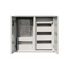 Распределительный шкаф щрун, 48 мод., IP31, навесной, сталь, белая дверь | код. 30404DEK | DEKraft ( 1шт. )