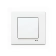 Выключатель 1 кл Karre белый встроенный монтаж (Viko), арт. 90960001