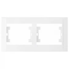 Рамка 2м гориз Defne белый встроенный монтаж (Makel), арт. 42001702