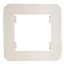 Рамка 1м Lillium S белый встроенный монтаж (Makel), арт. 20001701