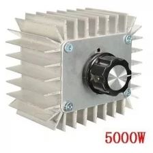 Симисторный регулятор оборотов мотора / мощности двигателя переменного тока 220 Вольт 5000 Вт