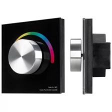 Панель управления Arlight SMART-P5-RGB-G-IN Black (3V, Rotary, 2.4G)