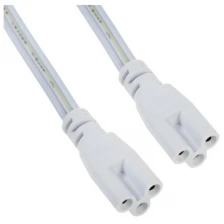 Провод соединительный для светильников, разъем L/N/G, 20 см, белый