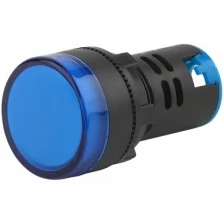 ЭРА Лампа AD22DS(LED)матрица d22мм синий 230В (10/1000/12000) Б0045621