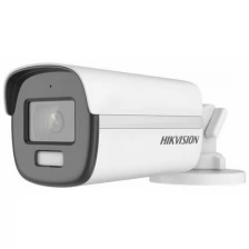 Уличная компактная HD-TVI видеокамера с LED подсветкой Hikvision DS-2CE12DF3T-FS
