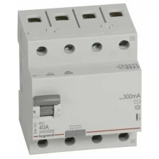 Выключатель дифференциального тока (узо) 4п 40А 300мА тип AC RX3 Leg 402071 .