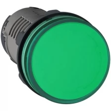 Сигн.лампа,LED,24В,зеленая, IP40 XA2EVB3LC