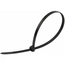 Хомут-стяжка кабельная нейлоновая REXANT 350 x7,6 мм, черная, упаковка 100 шт.