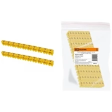 Маркер наборный - символ "A" желтый 2,5 мм2 (150 шт.) TDM Артикул SQ0534-0028