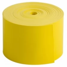 Термоусадочная лента с клеевым слоем REXANT 50 мм х 0,8 мм желтая (ролик 5 м.)