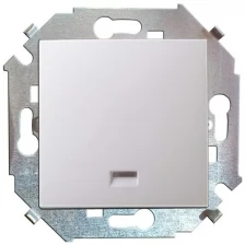 Механизм выключателя 1-кл. СП Simon15 16А IP20 с индик. бел. Simon 1591104-030