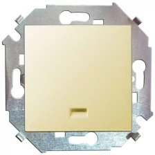 Механизм выключателя 1-кл. СП Simon15 16А IP20 с индик. сл. кость Simon 1591104-031