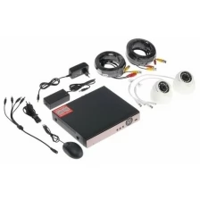 Комплект видеонаблюдения Si-Cam, 2 внутренние камеры, 2 Мп, без HHD