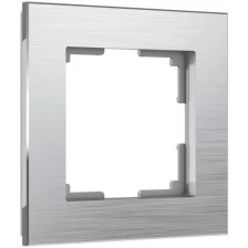 Рамка из металла на 1 пост Аluminium алюминий Werkel W0011706