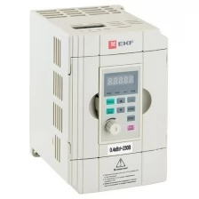Преобразователь частоты EKF 0,4/0,75кВт 1х230В VECTOR-100 PROxima SQVT100-0R4-1B