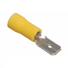 Разъем IEK РпИп, 6-7-0,8 мм, желтый, ИЭК, 100 шт, URP10-006-D34-6