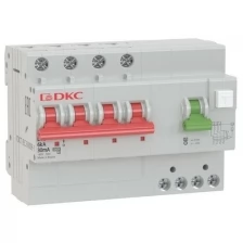 Выключатель автоматический дифференциального тока 4п C 6А 30мА 6кА тип A MDV63 YON MDV63-42C6-A