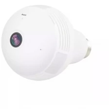 Беспроводная IP-камера лампочка V9, 360°, «рыбий глаз», цоколь E27