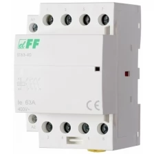 F&F модульный контактор, с индикатором включения ST-63-40 EA13.001.005