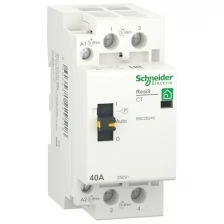 Контактор модульный RESI9 1P+N 40А 2НО 230/250В АС 50Гц R9C20240 Schneider Electric