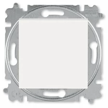 Переключатель перекрёстный одноклавишный LEVIT скрытой установки 10А перекрестный (промежуточный) схема 7 механизм с накладкой жемчуг / ледяной 2CHH590745A6068 ABB