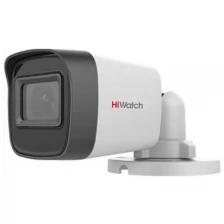 Камера видеонаблюдения аналоговая HiWatch DS-T500(С) 2.4-2.4мм HD-CVI HD-TVI цветная корпус: белый (DS-T500(С) (2.4 MM))