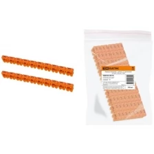 Маркер наборный - символ "3" оранжевый 2,5 мм2 (150 шт.) TDM Артикул SQ0534-0019